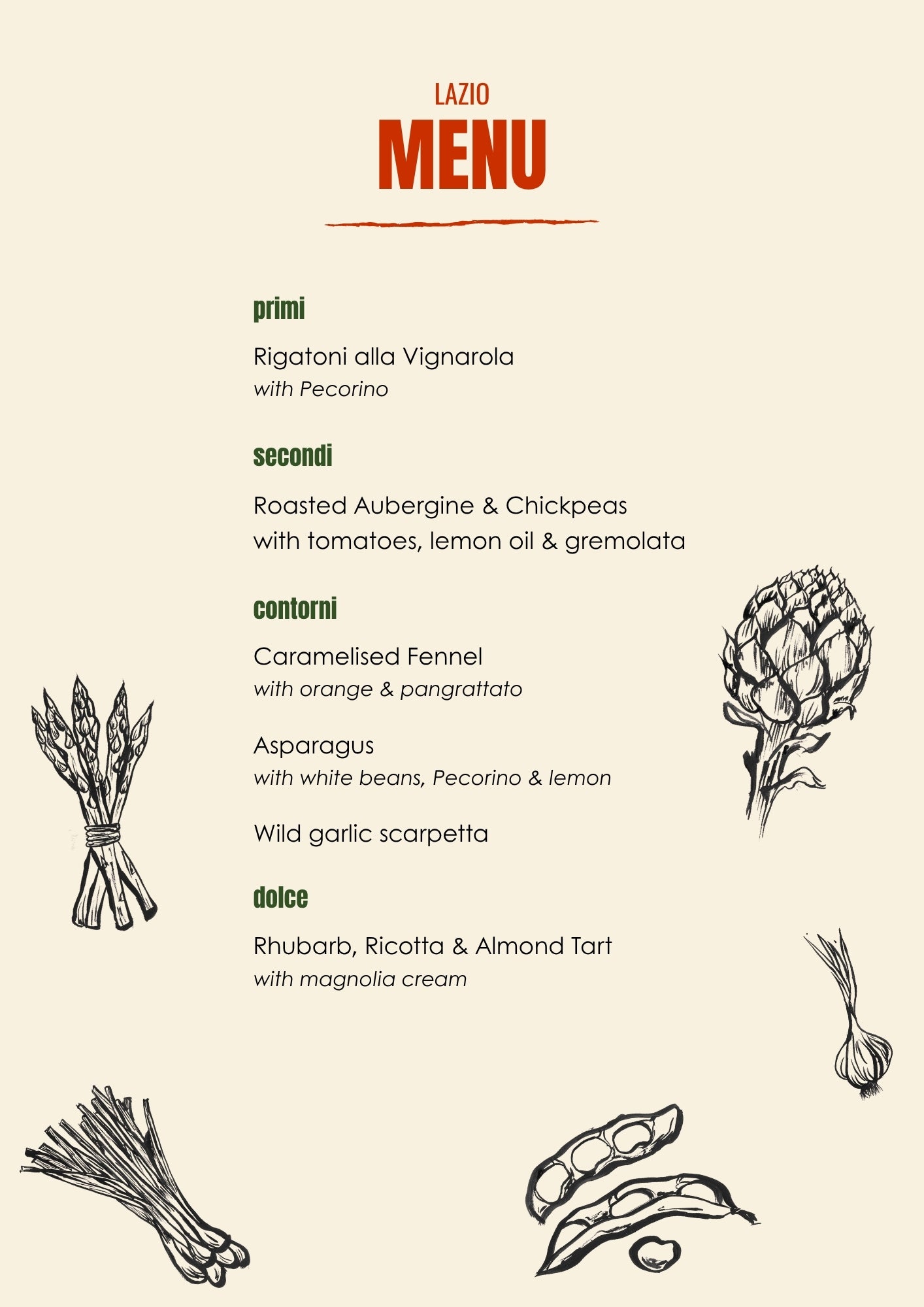 Vegetarian Lazio Dinner Party Box